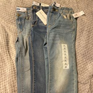 Three pair of brand new toddler boy jeans